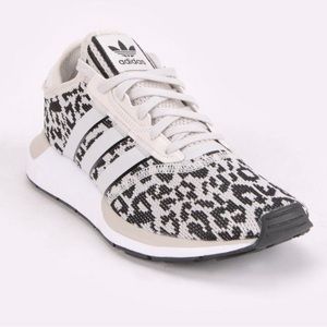 Women’s Adidas Swift Run Leopard Print Shoes